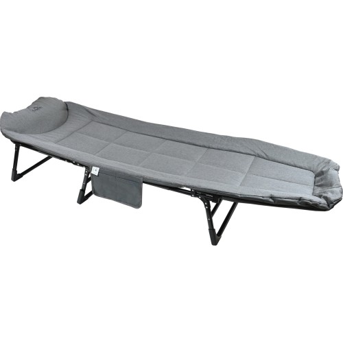 Składana turystyczna sofa-leżanka, szara