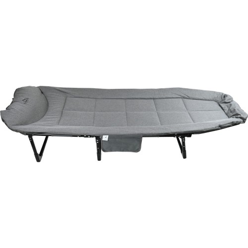 Składana turystyczna sofa-leżanka, szara