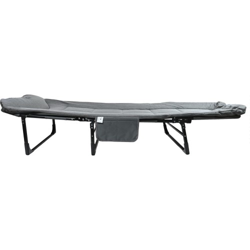 Składana turystyczna sofa-leżanka, szara