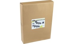 Składana kanapa kempingowa SOFA szara rozkładana