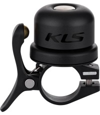 Dzwonek rowerowy KLS Bloom (czarny)