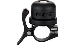 Dzwonek rowerowy KLS Bloom (czarny)