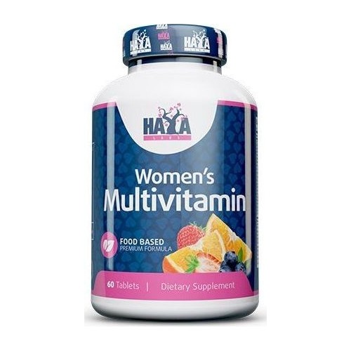 Haya Labs Food Based multiwitamina dla kobiet, 60 tab.