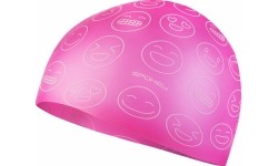 Czepek pływacki różowy Spokey EMOJI