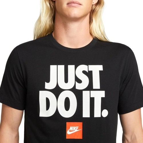 Nike Marškinėliai Vyrams M Nsw Tee Fran Jdi Verbiage Black DZ2989 010