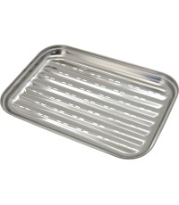 Blacha do pieczenia ze stali nierdzewnej Cattara, 34x24cm