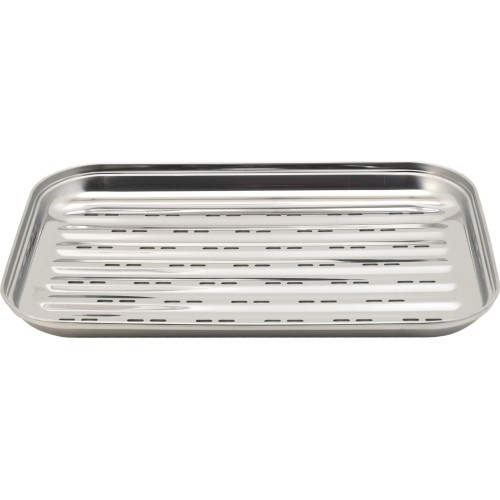 Blacha do pieczenia ze stali nierdzewnej Cattara, 34x24cm