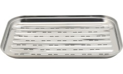 Blacha do pieczenia ze stali nierdzewnej Cattara, 34x24cm