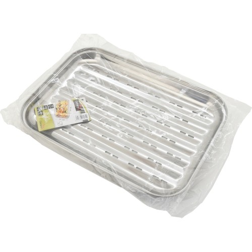 Blacha do pieczenia ze stali nierdzewnej Cattara, 34x24cm