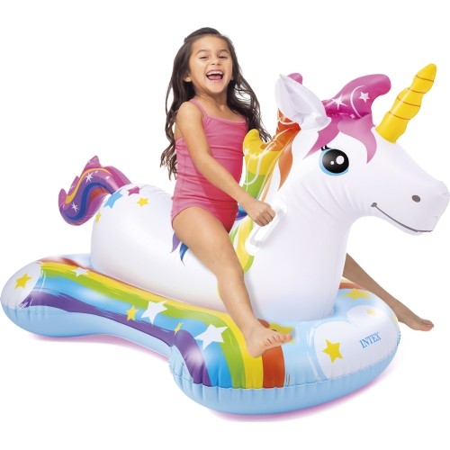 Dmuchany jednorożec Intex Unicorn, 163x86, 57552