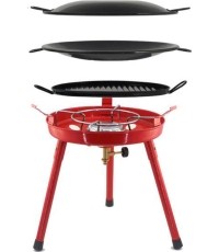 Turystyczna kuchenka wielofunkcyjna i grill Yate GR-823 - 3 nogi, płyta grzewcza 40 cm