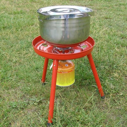 Wielofunkcyjna kuchenka i grill Yate GR-823, 3 nogi, palnik 40 cm
