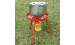 Wielofunkcyjna kuchenka i grill Yate GR-823, 3 nogi, palnik 40 cm