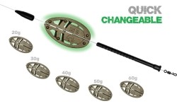 ZFISH Method Feeder Set ZFX 20,30g+Forma