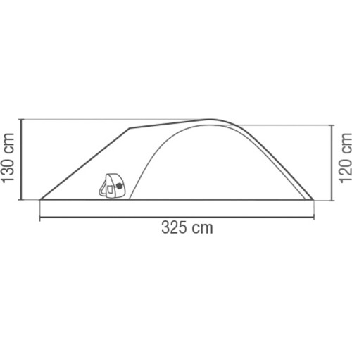 Namiot turystyczny kempingowy Coleman Darwin Plus, 3 osobowy