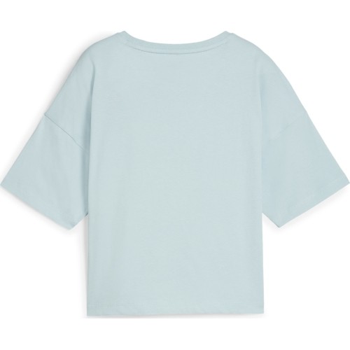 Damska koszulka Puma Ess Cropped Logo miętowa 586866 22