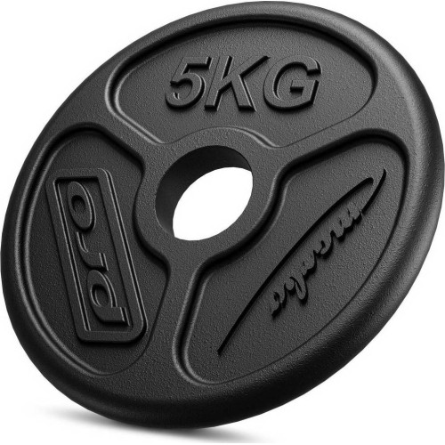 Zestaw obciążeń żeliwnych Marbo, 30 kg (2x5 kg + 6x2,5 kg + 4x1,25 kg)