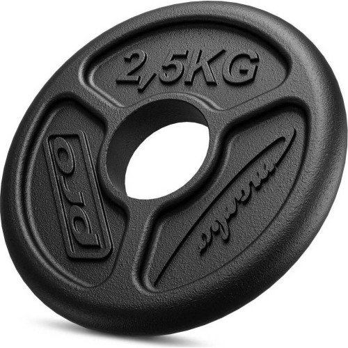 Zestaw obciążeń żeliwnych Marbo, 30 kg (2x5 kg + 6x2,5 kg + 4x1,25 kg)