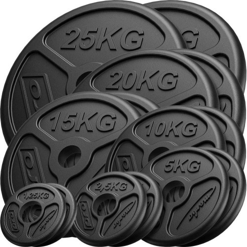 Olimpijski zestaw obciążeń Marbo, 157,5 kg