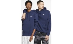 Nike bluza męska NSW Club Hoodie PO BB FL Navy BV2654 410