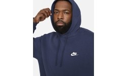Nike bluza męska NSW Club Hoodie PO BB FL Navy BV2654 410
