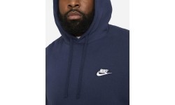 Nike bluza męska NSW Club Hoodie PO BB FL Navy BV2654 410