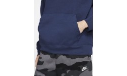 Nike bluza męska NSW Club Hoodie PO BB FL Navy BV2654 410