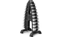 Chromowany stojak na hantle UpForm UR-S005