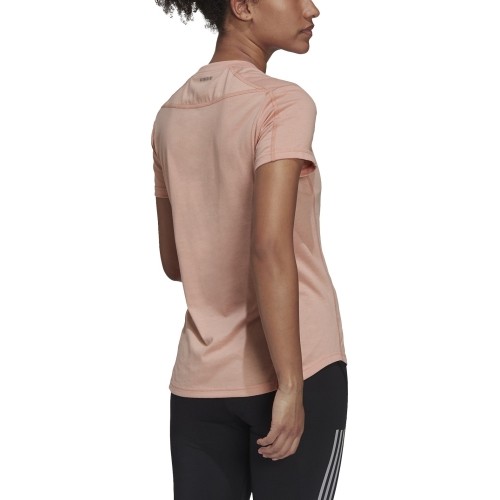 Bluzka damska Adidas Run Logo W 1 Peach GV1352