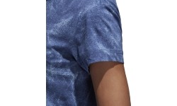 Koszulka Adidas W Id Slim Tee, niebieska, CG1002