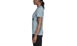 Bluzka Adidas W Mh Bos Tee Blue DY7734