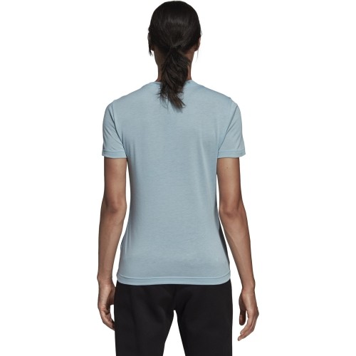 Bluzka Adidas W Mh Bos Tee Blue DY7734