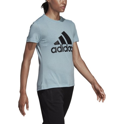 Bluzka Adidas W Mh Bos Tee Blue DY7734