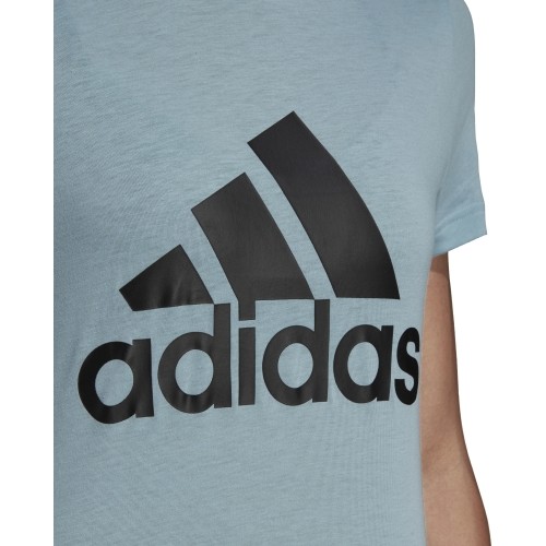 Bluzka Adidas W Mh Bos Tee Blue DY7734