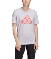 Bluzka damska Adidas W MHE GR Tee Purple FJ5027