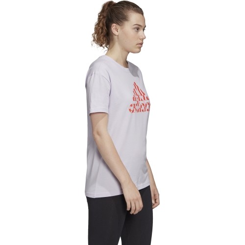 Bluzka damska Adidas W MHE GR Tee Purple FJ5027