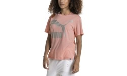 Bluzka Puma Classics Logo Tee Pink 575067 31