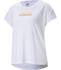 Puma Palaidinė Moterims Modern Sports Tee White