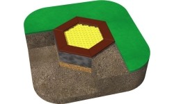 Trampolina na plac zabaw Inter-Play Orta 150 x 200