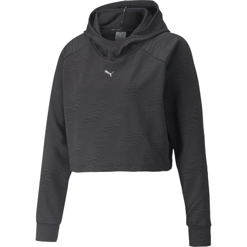 Puma Flawless Pullover Hoodie damska bluza z kapturem, czarna, 521551 01