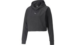 Puma Flawless Pullover Hoodie damska bluza z kapturem, czarna, 521551 01