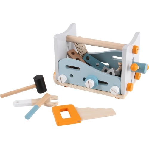 Ecotoys 2w1 drewniany stół warsztatowy