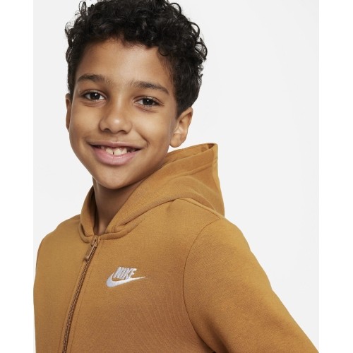 Dres sportowy dla chłopców Nike NSW Trk Suit Core, brązowy BV3634 754