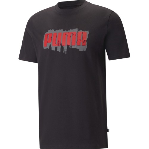Puma koszulka męska Graphics Puma Wording Black 674475 01