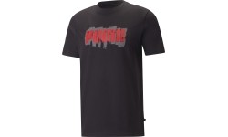 Puma koszulka męska Graphics Puma Wording Black 674475 01