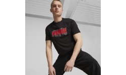 Puma koszulka męska Graphics Puma Wording Black 674475 01