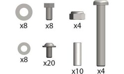 Szyberdach Gran Tour - zestaw montażowy