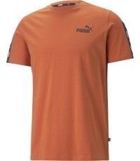 Koszulka męska Puma Ess+ Tape Tee Orange 847382 94