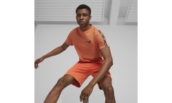 Puma Marškinėliai Vyrams Ess+ Tape Tee Orange 847382 94