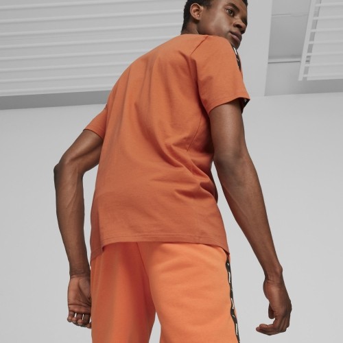 Koszulka męska Puma Ess+ Tape Tee Orange 847382 94